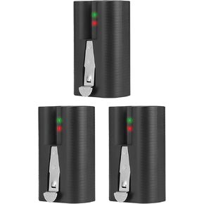 3Pack Replacement for Ring Battery Compatible with Ring-Doorbell-Camera 2/3/4/3plus, Stick Up Cam Battery (2nd and 3rd Gen), Also for Spotlight Cam and Peephole Cam, Rechargeable 3.65V 6040mAh Battery