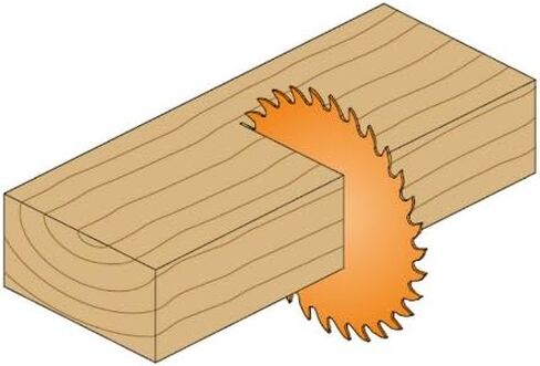 CMT P08024 ITK Plus شفرة المنشار ذات التأطير السريع، 8-8-1/4 × 24 سنًا، 10° ATB+مقص مع تجويف 5/8 بوصة<> in Kuwait