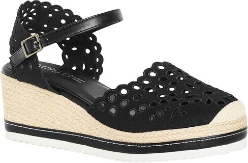 City Chic Women's Apparel Tammy Wedge Sandal in Saudi Arabia