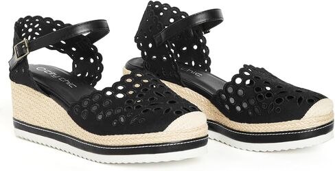 City Chic Women's Apparel Tammy Wedge Sandal in Saudi Arabia