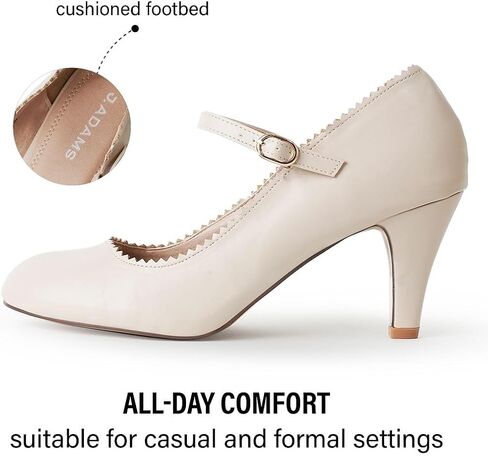 J. Adams Honey Mary Jane Women's Oxford Pumps in Saudi Arabia