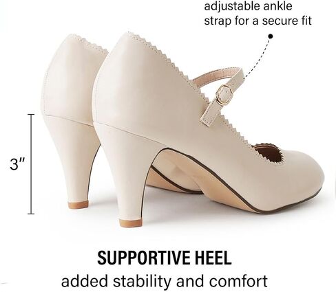 J. Adams Honey Mary Jane Women's Oxford Pumps in Saudi Arabia