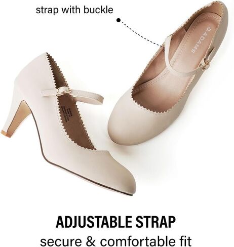J. Adams Honey Mary Jane Women's Oxford Pumps in Saudi Arabia