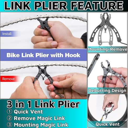 Missing Link 5 Pairs for 12 Speed Chain Master Link for Bicycle Chain Bike Chain Links 12 Speed Bike Chain Master Link Quick Link Bike Parts Bicycle Parts Mountain Bike Parts Chain Connector Link in Kuwait