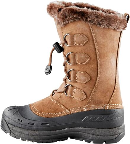 Baffin Women's Chloe Waterproof Snow Boot Round Toe Charcoal 6 M in Saudi Arabia
