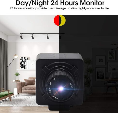 كاميرا بـ USB كاميرا ويب 2 ميجابكسل كاملة الوضوح 1080 بكسل بـ USB لنظام التشغيل Windows/Linux/Raspberry Pi، عدسة تركيز يدوية 4 مم، كاميرا بـ USB in Kuwait