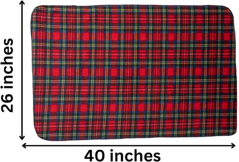 Briomhar Tartan Plain Baby Blanket - Scottish Throw for Lap, Stroller, Bedding (New Brunswick) in Saudi Arabia