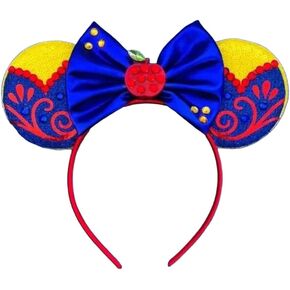 CLGIFT Rose gold Minnie Ears,Pick your color, Iridescent Minnie Ears, Silver gold blue minnie ears