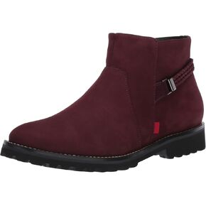 Marc Joseph New York Women's Leather Eva Lightweight Technology Columbus Circle with Braid Detail Ankle Boot in Saudi Arabia