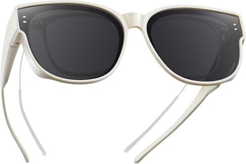 TINHAO Oversized Fit Over Glasses Sunglasses for Women Men Polarized Wrap Around Sunglasses for Driving UV Protection in Kuwait