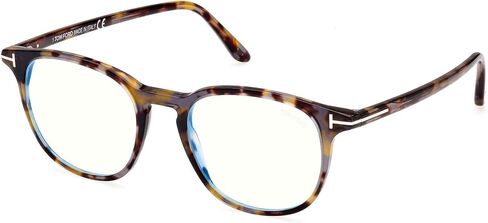 Tom Ford FT 5832-B BLUE BLOCK unisex Eyewear Frames BLONDE HAVANA 50/19/145 in Saudi Arabia