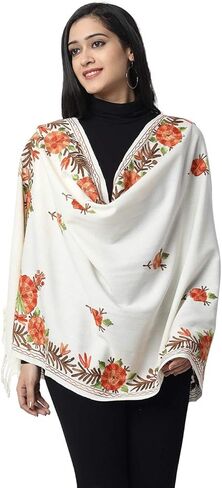 وشاح زمور كشميري مطرز بشال هندي لحفلات الزفاف ووصيفات العروس in Kuwait