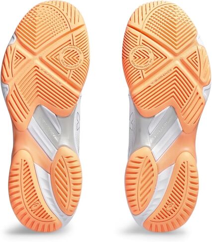 ASICS Women's Netburner Ballistic FlyteFoam 3 Volleyball Shoe, 9, White/Glacier Grey in Kuwait