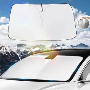 for Tesla Model Y Sunshade Roof Sunroof Shade Upgrade 3.0 Accessories 2024 2023 2022 2021 2020(Ice Black)