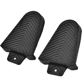 Alomejor Bike Cleat Cover 1 Pair Cycling Shoes Cleat Covers Bicycle Pedal Cleat Protective Cover for Cleats