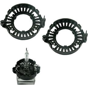 O-NEX 2x D1S D3S HID Xenon Bulb Adapter Headlight Retainers Clip Ring Holders Compatible for Mercedes-Benz Cadillac BMW Audi Buick Cadillac Cadillac Lincoln Jaguar