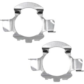 Ziciner 1 Pair H7 LED Headlight Bulb Adapter, H7 LED Car Headlight Adapter Bulb Base Holder Socket Retainer, Auto Led Headlight Retainer Compatible with Bora, Regal, Magotan and More