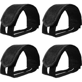 Outus 2 Pairs Kids Bicycle Feet Strap Pedal Straps for Fixed Gear Bike