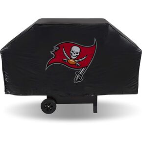NFL Rico Industries Vinyl Grill Cover, Tampa Bay Buccaneers Team Color, 68 x 21 x 35-inches