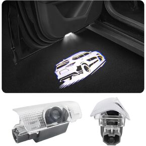 2 PCS LED Car Door Logo Lights Compatible for 4Runner 2010-present Courtesy Projector Laser Welcome Light Puddle Lamp Car Accessories (Blue)
