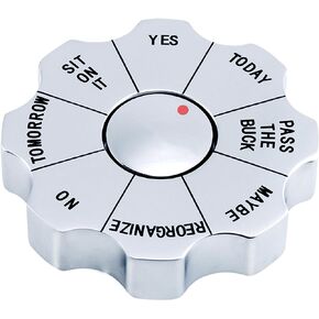 Originals Decision Maker Paperweight, Fidget Spinner, Executive Gift, Desktop Organizer Trinket (60-2622)