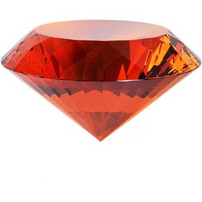 Crystal Glass Diamond Shaped Decoration, Green 60mm Jewel Paperweight,Gift Decoration Idea For Christmas, Thanksgiving (Please identify our brand Yarr Store)