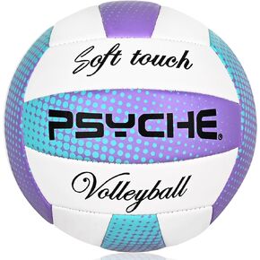 Wisdom Leaves Volleyball,Soft Volleyball Ball for Indoor Outdoor Beach Park Games Play and Training (Official Size 5)