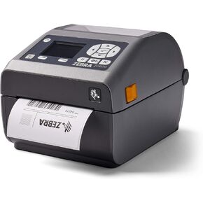 ZEBRA ZD620d Direct Thermal Desktop Printer with LCD Screen 203 dpi Print Width 4 in WiFi Bluetooth USB Serial Ethernet ZD62142-D01L01EZ