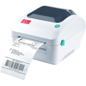 2054A Shipping Label Printer for Windows Mac Chromebook Android, Supports Amazon Ebay Paypal Etsy Shopify ShipStation Stamps UPS USPS FedEx DHL, Roll & Fanfold 4x6 Direct Thermal Label