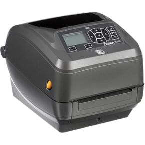 Zebra - ZD500t Thermal Transfer Desktop Printer for Labels and Barcodes - Print Width 4 in - 300 dpi - Interface: Ethernet, Parallel, Serial, USB - ZD50043-T01200FZ (Renewed)