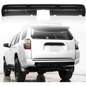 Lower Valance Panel Bumper Compatible With Toyota 4Runner 2016 2017 2018 2019 2020 2021 2022 2023, ABS Matte Black Bumper Valance Molding (NOT Fit Limited & TRD Sport)(Front)