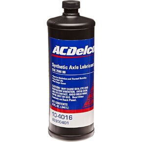 Genuine GM Fluid (88900401) 75W-90 Synthetic Axle Lubricant - 1 Quart