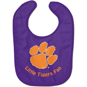 Wincraft NCAA Clemson University WCRA2014014 All Pro Baby Bib, Purple, Orange