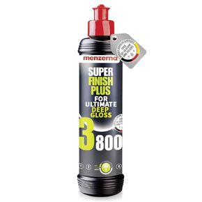 menzerna “Super Finish Plus 3800" I Deep Gloss Polish for a Perfect Mirror Finish I Polishing Compound for Micro Scratches & Holograms I Silicone Free I 8 fl oz.
