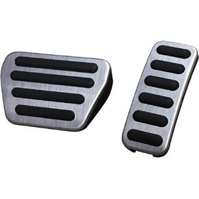 AutoBig Foot Gas Brake Pedal Pad Cover Compatible with Range Rover Sport 2014+, Land Rover Discovery 5 2017+, Defender 90 110 2020+
