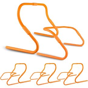 CAIKEI Agility Speed Hurdles Upgraded Training Hurdles Adjustable Height,Ultra Durable All-in-One Speed Hurdles with Carrying Handle, 6 Pack