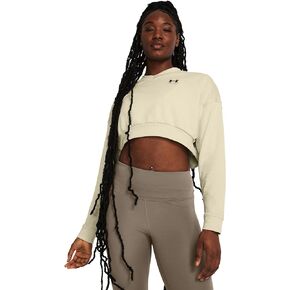 Under Armour Women's Rival Terry Oversized Cropped Crew Neck Sweatshirt