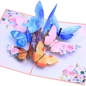 Funny Happy Birthday Pop Up Card, Sweet 3D Birthday Gift Box for Adults and Kids with Envelopes, Unique Handmade Foldable Celebration Cards for Daughter, Son, Mom, Dad, Friend in Kuwait
