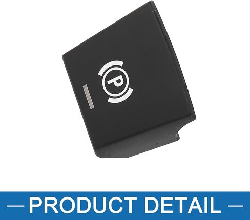 A ABSOPRO Long Style Feet Parking Button Electronic Parking Switch Brake P and AUTO H Button Cover Replacement for BMW 528i 2011-2016 (Set of 2) in Saudi Arabia