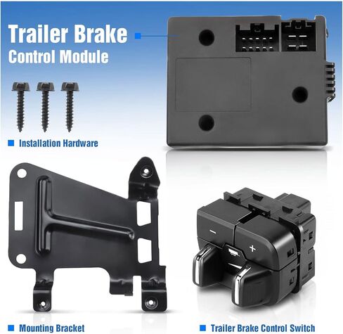 A-Premium Trailer Brake Controller Module with Switch Kit Compatible with Ram 1500 2500 3500 4500 5500 2016-2018, 1500 Classic 2019-2021, Replace # 82215040AB in Saudi Arabia