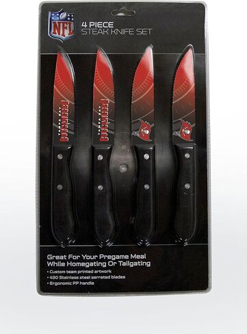The Sports Vault NFL Unisex-Adult Steak Knives in Saudi Arabia
