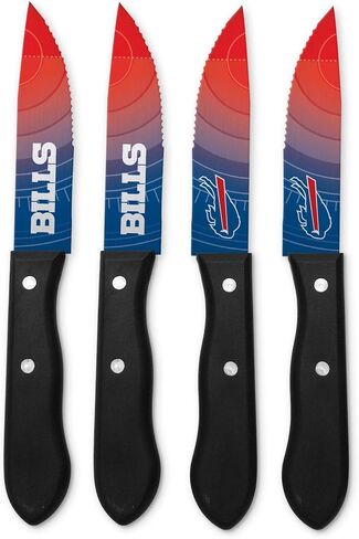 The Sports Vault NFL Unisex-Adult Steak Knives in Saudi Arabia
