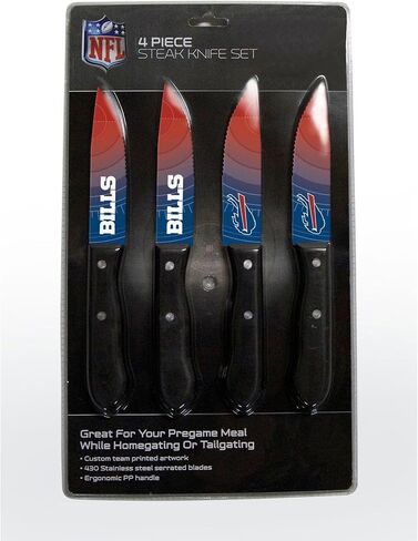The Sports Vault NFL Unisex-Adult Steak Knives in Saudi Arabia