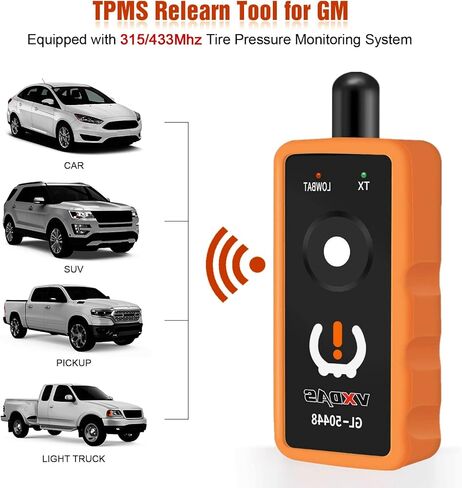 أداة إعادة تعلم VXDAS TPMS لمستشعر نظام مراقبة ضغط الإطارات GM أداة إعادة ضبط TPMS GL50448 أداة تنشيط التدريب على البرمجة لمركبات GM Chevy ترقية OEC-T5 EL50448 in Kuwait