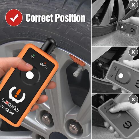 أداة إعادة تعلم VXDAS TPMS لمستشعر نظام مراقبة ضغط الإطارات GM أداة إعادة ضبط TPMS GL50448 أداة تنشيط التدريب على البرمجة لمركبات GM Chevy ترقية OEC-T5 EL50448 in Kuwait
