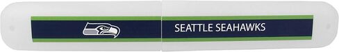 Siskiyou Sports NFL Seattle Seahawks Unisex Travel Set Toothbrush and Travel Case, White, One Size in Saudi Arabia