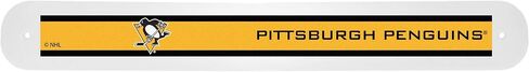 Siskiyou Sports NHL Pittsburgh Penguins Solar Powered Travel Toothbrush and Case, White, 7.75 in L x 1.25 in W x 0.75 in D in Saudi Arabia