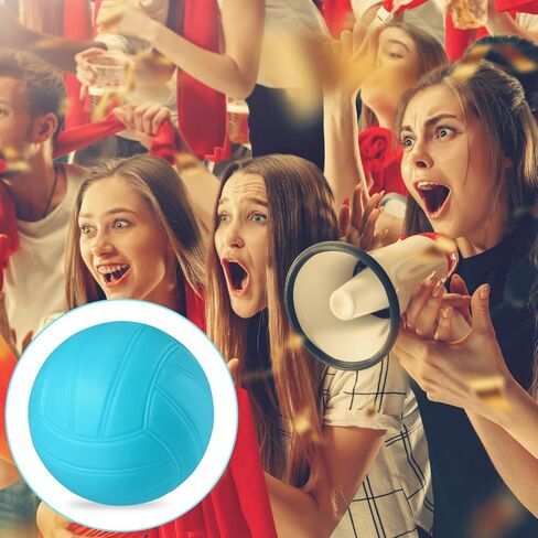 1PCS 4 Inch Mini Volleyball Balls Miniature Volleyballs Roundnet Game Replacement Balls Little Volleyball Gifts for Players Team Teen Pool Stadium in Saudi Arabia