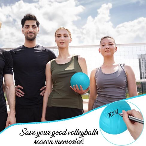 1PCS 4 Inch Mini Volleyball Balls Miniature Volleyballs Roundnet Game Replacement Balls Little Volleyball Gifts for Players Team Teen Pool Stadium in Saudi Arabia
