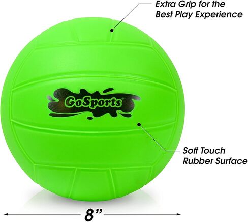 مجموعة من 3 كرات طائرة مائية من GoSports رائعة لحمامات السباحة أو ألعاب الكرة الطائرة في الحديقة in Saudi Arabia